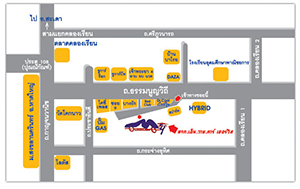 แผนที่ อู่ซ่อมรถยนต์ หาดใหญ่ เอ็ม.วาย.คาร์ เซอร์วิส